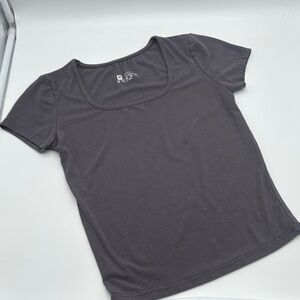 Dark Gray Women's Short Sleeve Tee